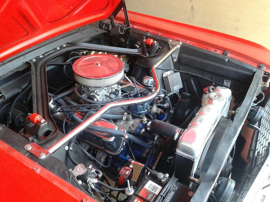 Knock under load, 2,200 rpm